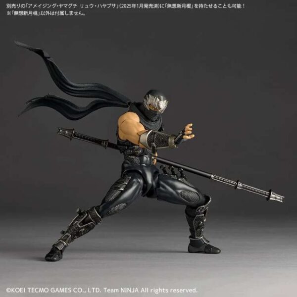 PREORDINE - Kaiyodo Revoltech Ninja Gaiden 3 Ryu Hayabusa Super Poseable Action Figure Amazing Yamaguchi - immagine 6