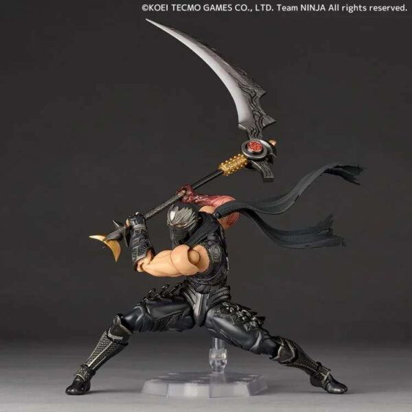 PREORDINE - Kaiyodo Revoltech Ninja Gaiden 3 Ryu Hayabusa Super Poseable Action Figure Amazing Yamaguchi - immagine 7