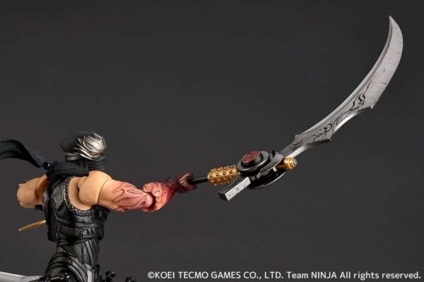 PREORDINE - Kaiyodo Revoltech Ninja Gaiden 3 Ryu Hayabusa Super Poseable Action Figure Amazing Yamaguchi - immagine 9