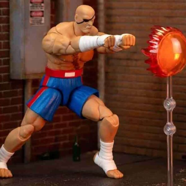PREORDINE - Ultra Street Fighter II: The Final Challengers Sagat Jada Toys Action Figure 15 cm