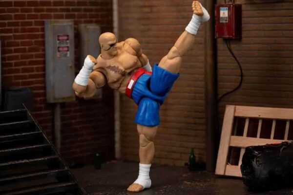 PREORDINE - Ultra Street Fighter II: The Final Challengers Sagat Jada Toys Action Figure 15 cm - immagine 3