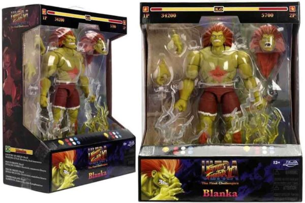 PREORDINE - Ultra Street Fighter II: The Final Challengers Blanka Jada Toys Action Figure 15 cm - immagine 9