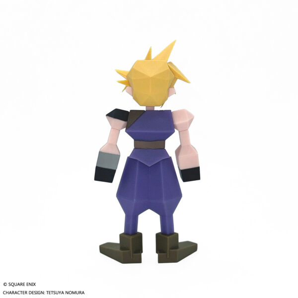 Final Fantasy VII Polygon Vinyl Figure Cloud Strife 15 cm Square Enix Action Figure - immagine 4
