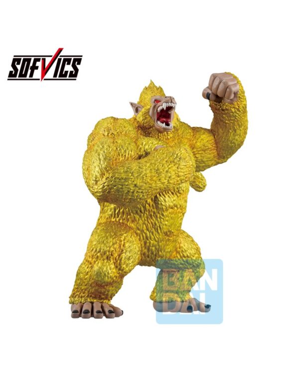 Dragon Ball GT Ichibansho Golden Ozaru Great Ape Omnibus Ultimate Statua Ichiban Kuji Bandai Banpresto 30cm - immagine 3