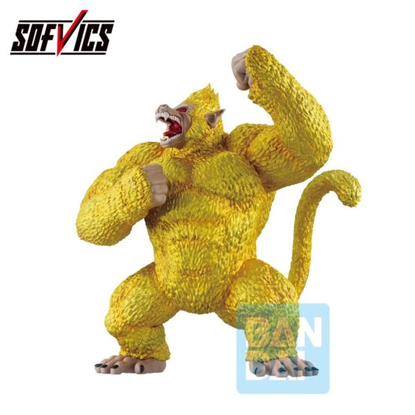 Dragon Ball GT Ichibansho Golden Ozaru Great Ape Omnibus Ultimate Statua Ichiban Kuji Bandai Banpresto 30cm - immagine 2
