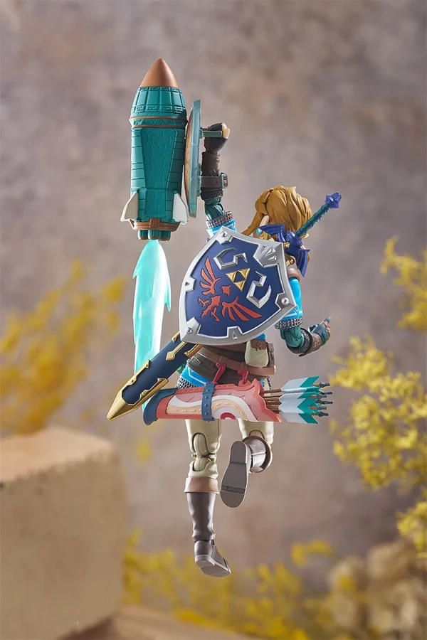 Figma The Legend Of Zelda Tears Of The Kingdom Link Deluxe Nintendo Exclusive Action Figure - immagine 5