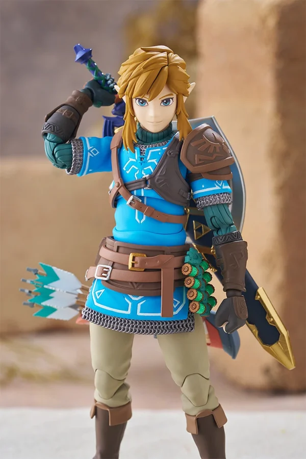 Figma The Legend Of Zelda Tears Of The Kingdom Link Deluxe Nintendo Exclusive Action Figure - immagine 9
