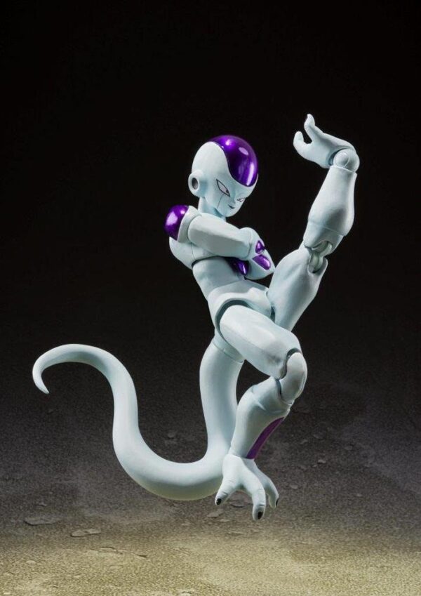 PREORDINE - Dragon Ball Z S.H. Figuarts Frieza Fourth Form Action Figure Bandai - immagine 4