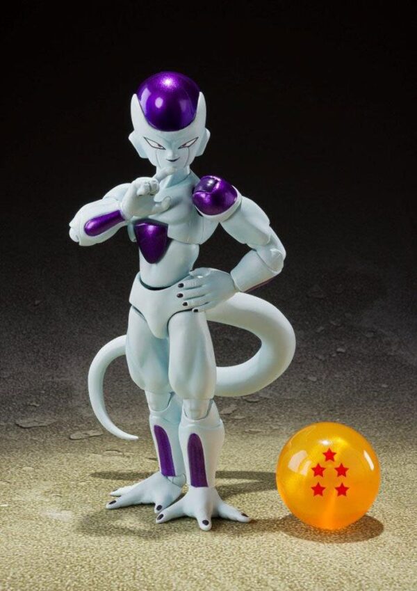 PREORDINE - Dragon Ball Z S.H. Figuarts Frieza Fourth Form Action Figure Bandai - immagine 2