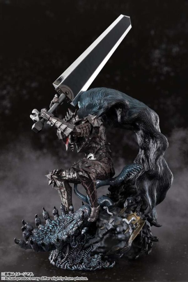 PREORDINE - Figuarts Zero Touche Metallique Jeeg RobotBerserk Guts Berserker Armor Statua Figure Bandai 30cm - immagine 7