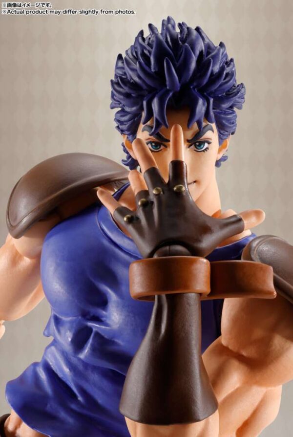 PREORDINE - Jojo's Bizzarre Adventure S.H. Figuarts Jonathan Joestar Action Figure Bandai Exclusive - immagine 5