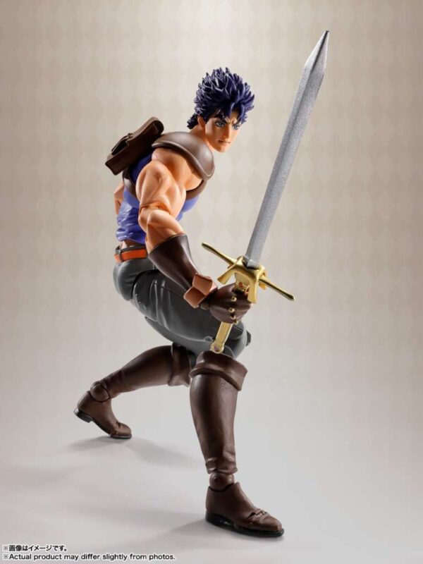 PREORDINE - Jojo's Bizzarre Adventure S.H. Figuarts Jonathan Joestar Action Figure Bandai Exclusive - immagine 4