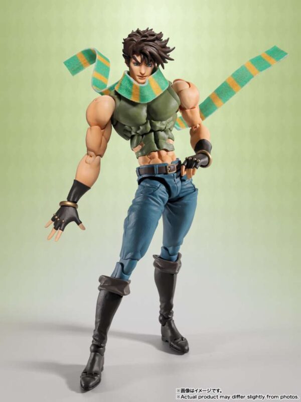 PREORDINE - Jojo's Bizzarre Adventure S.H. Figuarts Joseph Joestar Action Figure Bandai Exclusive - immagine 3