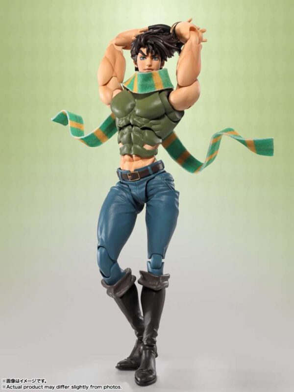 PREORDINE - Jojo's Bizzarre Adventure S.H. Figuarts Joseph Joestar Action Figure Bandai Exclusive - immagine 4