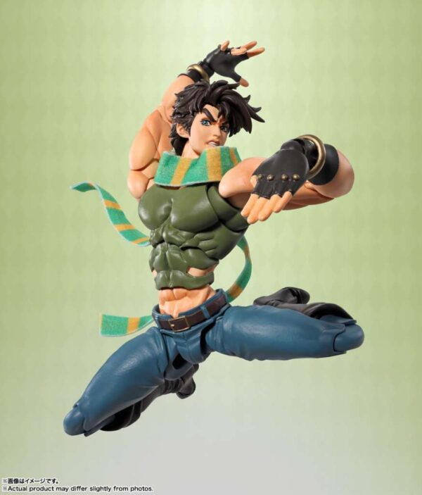 PREORDINE - Jojo's Bizzarre Adventure S.H. Figuarts Joseph Joestar Action Figure Bandai Exclusive - immagine 5