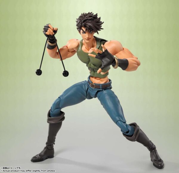 PREORDINE - Jojo's Bizzarre Adventure S.H. Figuarts Joseph Joestar Action Figure Bandai Exclusive - immagine 6