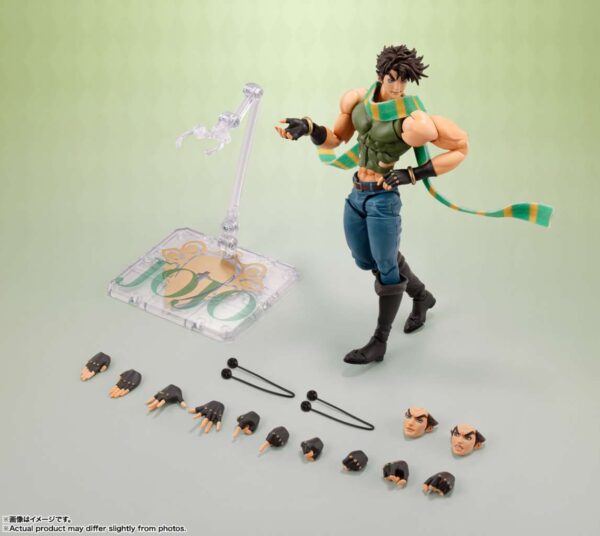 PREORDINE - Jojo's Bizzarre Adventure S.H. Figuarts Joseph Joestar Action Figure Bandai Exclusive - immagine 2