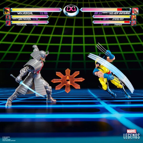 PREORDINE - Marvel Legends Marvel Legends Gamerverse Action Figure 2-Pack Wolverine vs Silver Samurai 15 cm Videogame