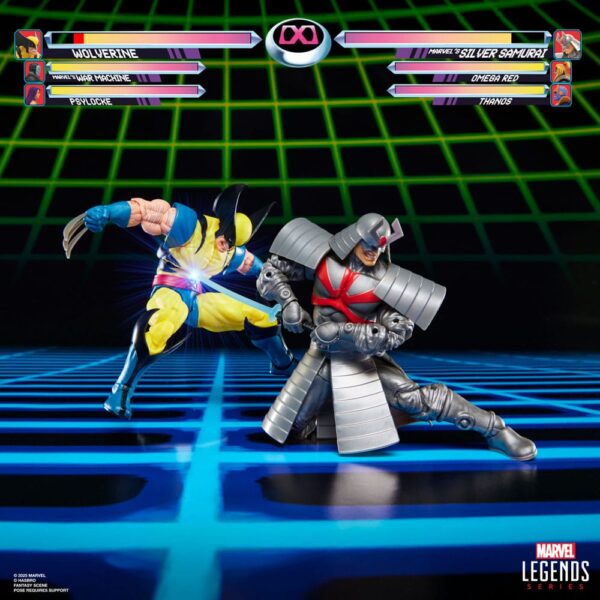 PREORDINE - Marvel Legends Marvel Legends Gamerverse Action Figure 2-Pack Wolverine vs Silver Samurai 15 cm Videogame - immagine 6